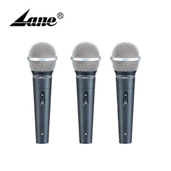 Lane LM-510 dynamic professional wired microphone - 3 pack